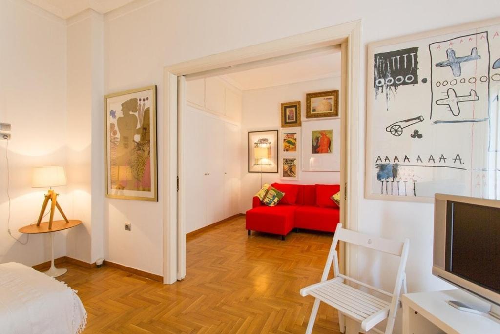 A Cozy Apt In Kolonaki Of Athén Kültér fotó
