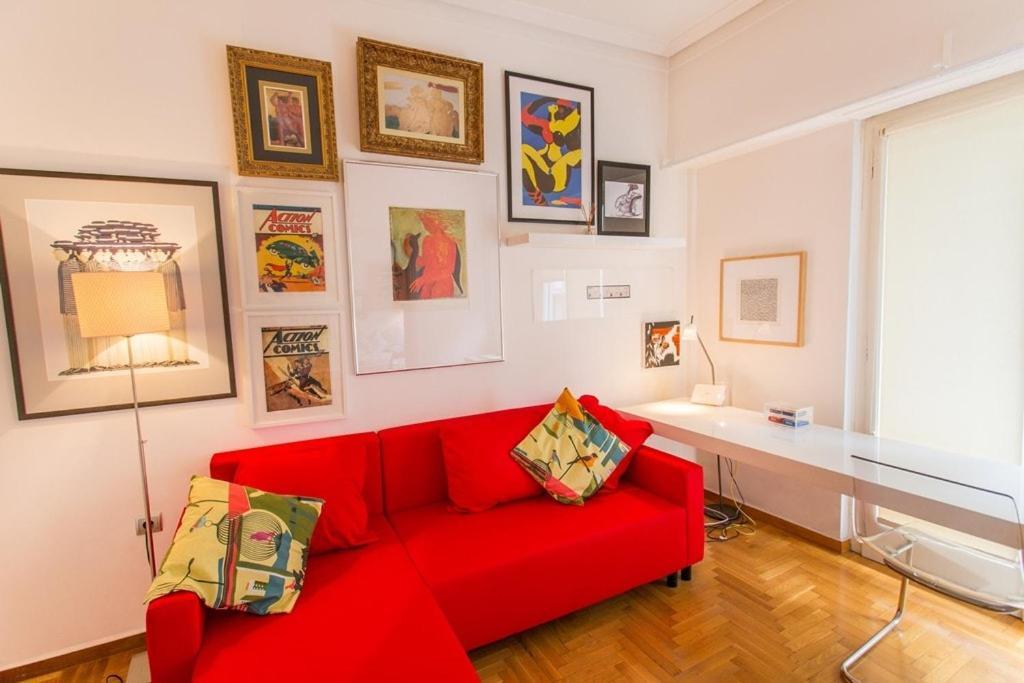 A Cozy Apt In Kolonaki Of Athén Kültér fotó