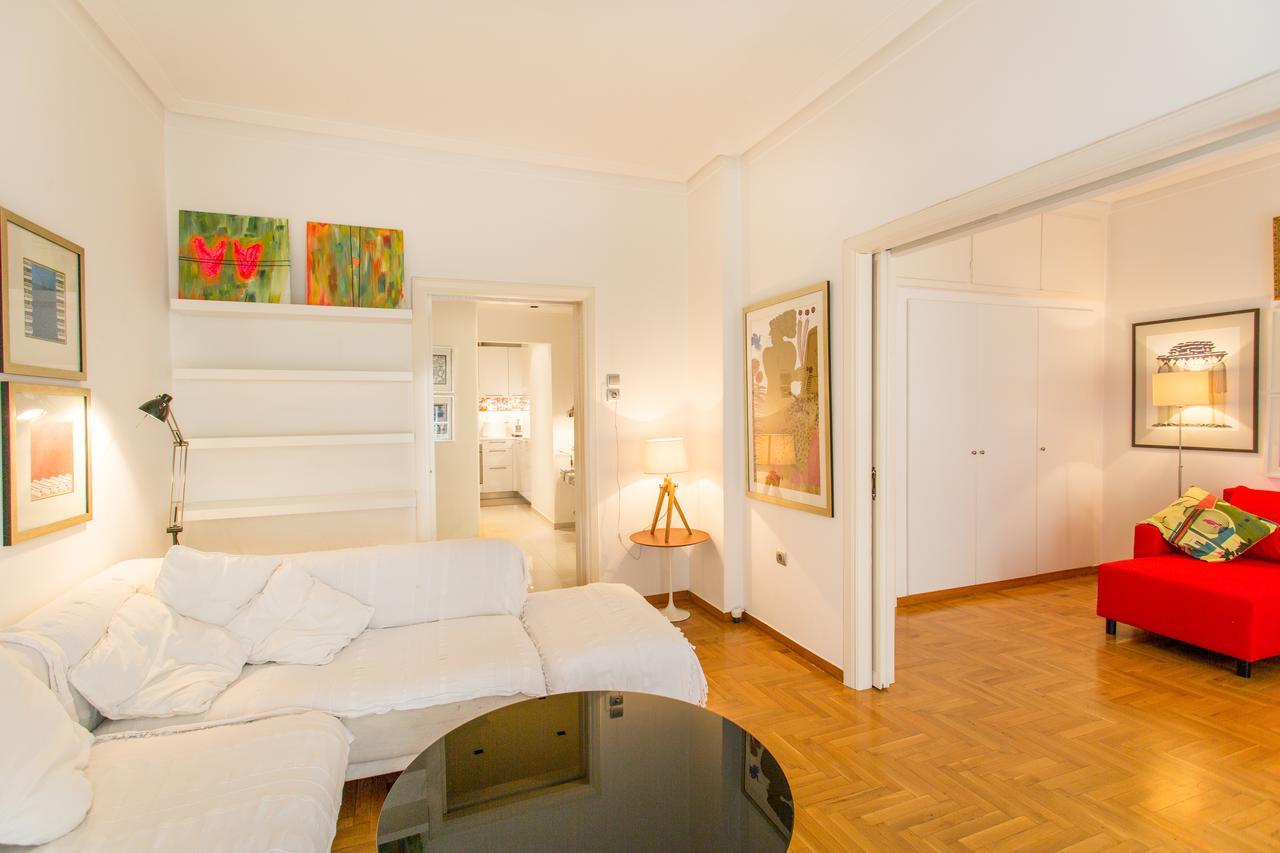 A Cozy Apt In Kolonaki Of Athén Kültér fotó